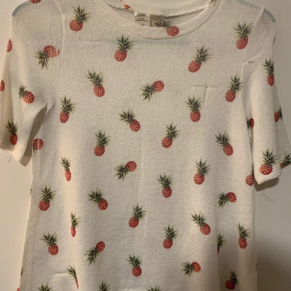 Gage Sheer Pineapple T-Shirt